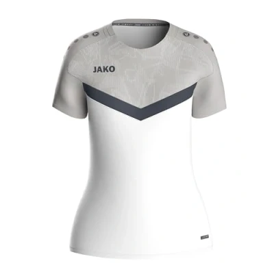 Afbeelding van JAKO T shirt Iconic wit/zachtgrijs/antra light 34 / 36