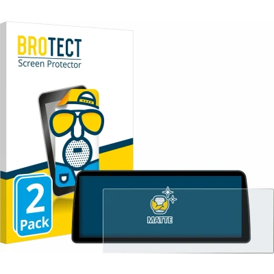 Afbeelding van BROTECT Screenprotector voor BMW Professional 10.2&quot; 2015 Folie Beschermfolie matte (2 Stuks)