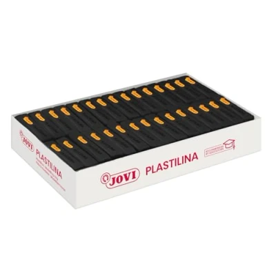 Afbeelding van Jovi Modelleerklei Junior 50 Gram Klei Zwart