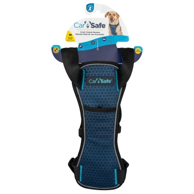 Afbeelding van Hondentuigje Company of Animals Carsafe Crash Tested 54 cm Blauw Voor op reis M