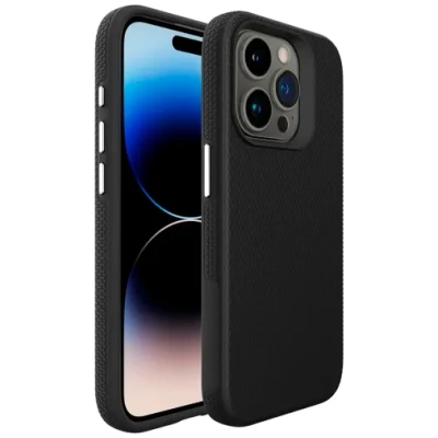 Afbeelding van Just in Case Rugged TPU Back Cover Zwart Apple iPhone 16 Pro Max