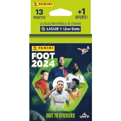 Afbeelding van Panini Foot 2024 Ligue 1 Uber Eats blister 13 zakjes + gratis, 004623KBF14