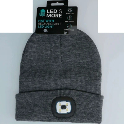 Afbeelding van Led is More Muts Grijs