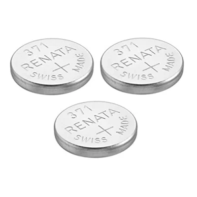 Afbeelding van Renata enkel horloge Batterij 371, SR920SW 1.55V (3 x 371 of SR 920 SW)