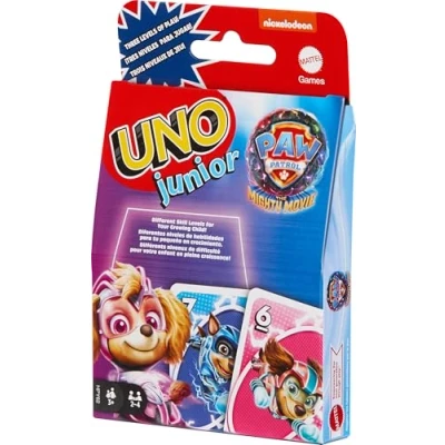 Image de Jeu classique Mattel Games Uno Junior Paw Patrol Pat’Patrouille