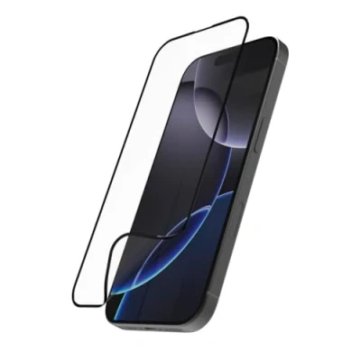 Afbeelding van Hama Super hybride (1 Stuk, Apple iPhone 16 Pro), Smartphone beschermfolie, Transparant