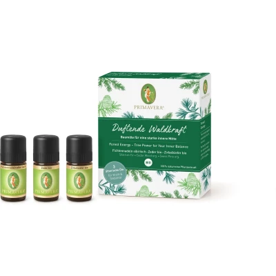 Afbeelding van Geschenkset bosgeuren 3 x 5 ml Primavera