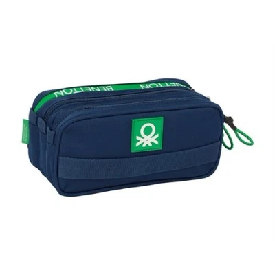 Image de SAFTA Trousse big, triple Benetton &quot;Green&quot;