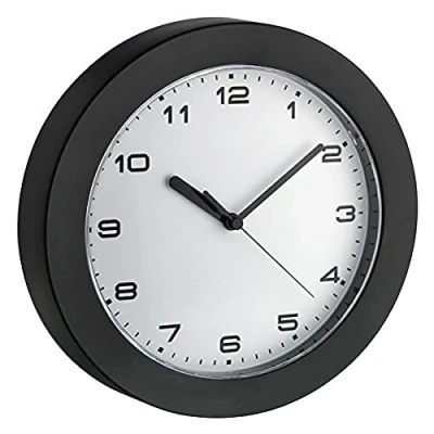 Afbeelding van TFA Black Ring 22.8 cm klok