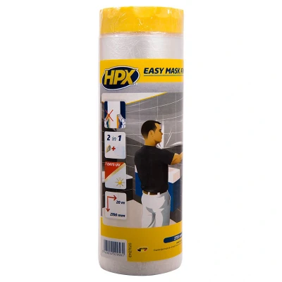Afbeelding van HPX Easy Mask Film Fine Line 1100MM x 33MTR Schildersbenodigdheden