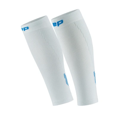 Afbeelding van CEP Calf sleeves Core Run 5.0 wit/blauw Geslacht: Man, Kuitomtrek (centimeter): 32 38 cm