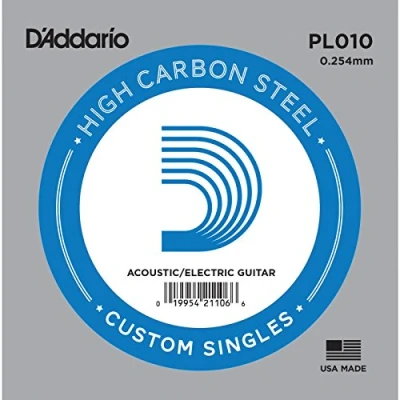 Afbeelding van D&#039;Addario PL010 Plain Enkele snaar voor gitaar