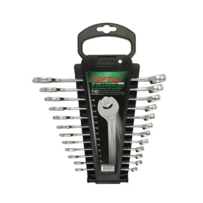 Afbeelding van Schroeven en steeksleutelset TOPTUL 12st 6 14 15 17 19mm HiPerformance