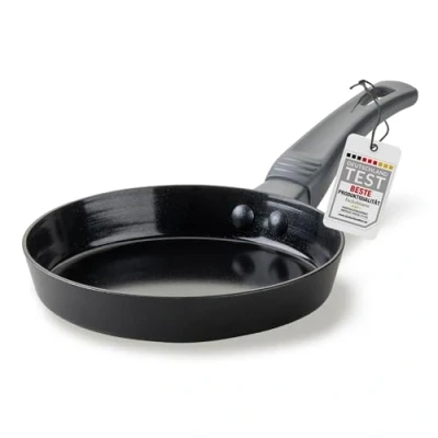 Afbeelding van Fackelmann Statement pan 14 cm Mini met keramische coating gerecycled aluminium antiaanbaklaag voor alle warmtebronnen behalve inductie PFAS vrij