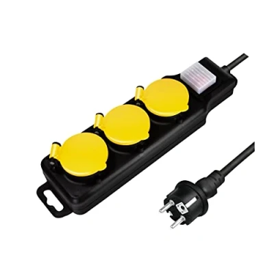 Afbeelding van LogiLink 3 gniazda IP44 1.5m