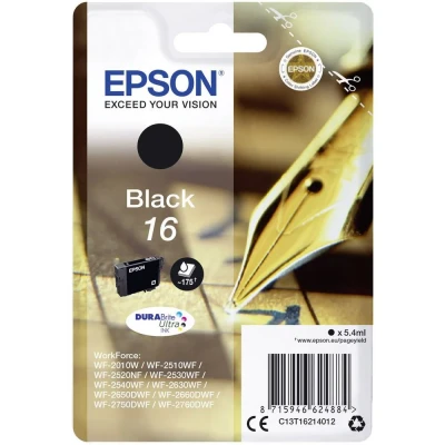 Afbeelding van Epson 16 (C13T16214012) Inktcartridge Zwart