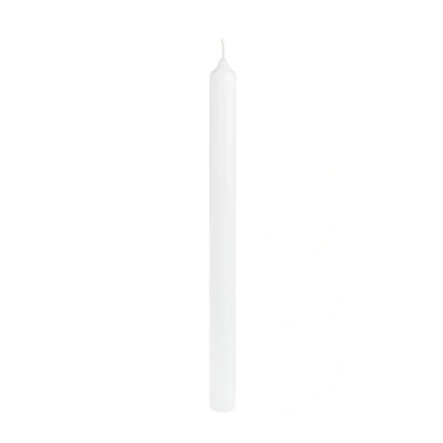 Afbeelding van Rayher staafkaars, doopkaars van was om te versieren, 3 cm ø, wit, 3119400