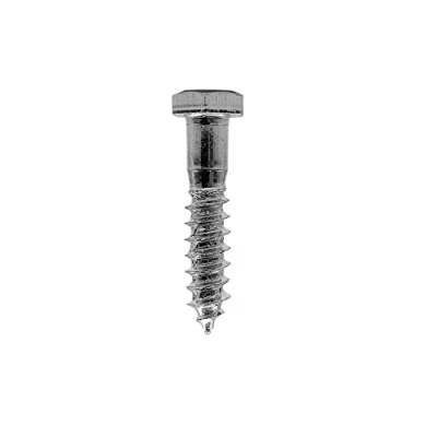 Afbeelding van DOJA Barcelona schroeven 50 stuks houtschroeven M6 x 30 mm Verzinkte stalen met zeskantkop voor houtschroeven, houder houten palen, pluggen, plaat,