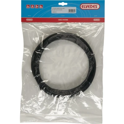 Afbeelding van Rem buitenkabel Elvedes zonder voering ø5mm 10 meter zwart (rol)