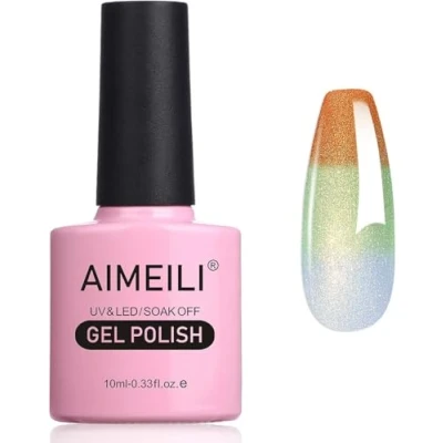 Afbeelding van AIMEILI Chameleon nagellak, 10 ml, semi permanent, gel, kleurrijk, soak off, led, UV, voor manicure 006