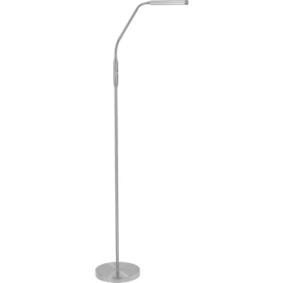 Afbeelding van Moderne leeslamp vloerlamp LED rvs