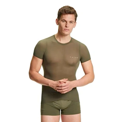 Afbeelding van FALKE Heren Ultralight Cool Ronde Hals Technisch Ondergoed Sport Shirt Korte Mouw Koel Effect Ideaal voor Warm Weer Sneldrogend Ademend Duurzaam Functioneel Garen 1 stuk