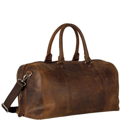 Afbeelding van Leonhard Heyden Salisbury Travel Bag brown Weekendtas
