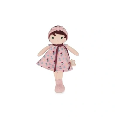 Afbeelding van Kaloo Tederheid, Mijn eerste Leonie stoffen pop, 25 cm lappenpop, corduroy jurk, mooie geschenkdoos, personaliseerbaar lint vanaf de geboorte, K200017
