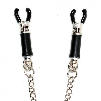 Afbeelding van Rimba Kinky Tepelklemmen met Ketting
