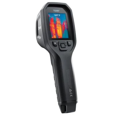 Afbeelding van FLIR TG297 Thermal Imaging Camera met Bullseye Laser: Industriële Infrarood voor High Temp Toepassingen