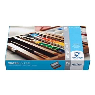 Afbeelding van Aquarelverf Kist Van Gogh 24 napjes
