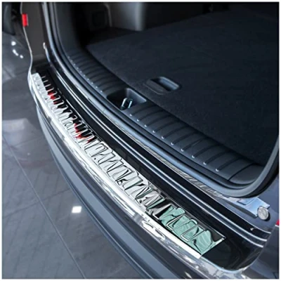 Afbeelding van tuning art L366 kofferbakdrempelbescherming voor Hyundai Tucson 2 2018 2020 roestvrij staal, kleur: chroom