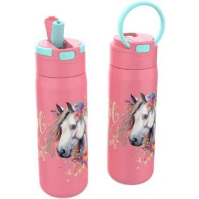 Afbeelding van Lunch buddies waterfles Paarden RVS 600ML