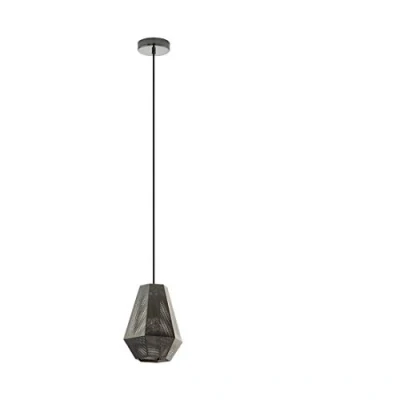 Afbeelding van EGLO Chiavica Hanglamp E27 Staal Zwart