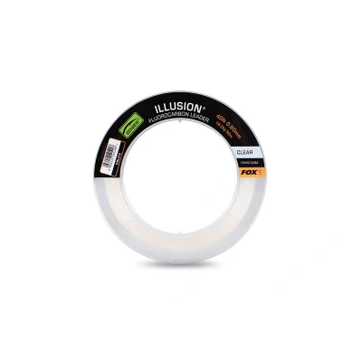 Afbeelding van Fox Illusion Fluorocarbon Leader Clear 40lb (50m) Leaders