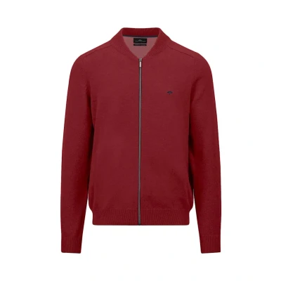 Afbeelding van FynchHatton Vest Effen Rood 3XL