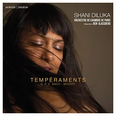 Afbeelding van Shani Diluka, Orchestre De Chambre Paris, Ben Blassberg C.P.E. Bach/Mozart: Tempéraments (CD)