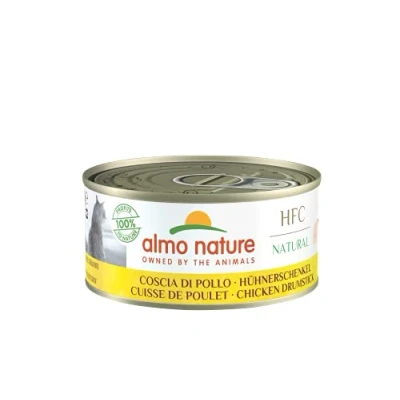 Afbeelding van Almo nature hfc cat kippenbout 150gr Malanico