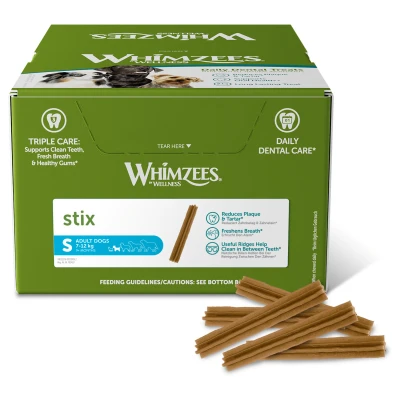 Afbeelding van Whimzees Stix S Kauwsnacks Hond 11,9cm 1st