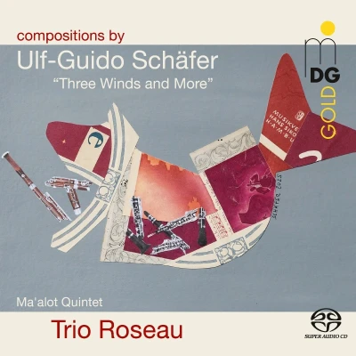 Afbeelding van Ma&#039;alot Quintett Trio Roseau Three Winds And More (Super Audio CD)