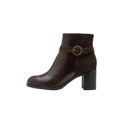 Afbeelding van Tamaris Elegante MIT Touchit Cowboy/Bikerlaarsjes, Dames, Maat: 40, Mocca Schoenen