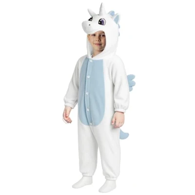 Afbeelding van Fiestas Guirca Verkleedpak Eenhoorn Junior Polyester Wit/blauw Mt 3 4
