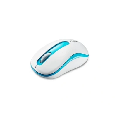 Image de Souris Sans Fil 24 GHz 1000 dpi M10 Plus Blanche/Bleue Rapoo