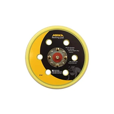 Afbeelding van MIRKA Steunpad 150mm Velcro klitteband Met 6 gaten