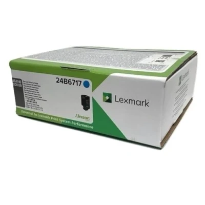 Afbeelding van Lexmark 24B6717 (24B71) Toner Cyaan