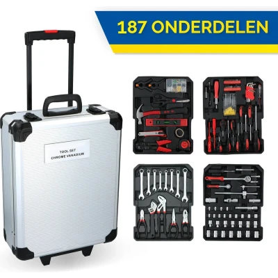 Afbeelding van Gereedschapskoffer 187 Stuks