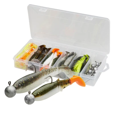 Afbeelding van Savage Gear Softbaits Cannibal Shad Kit Mixed Colours