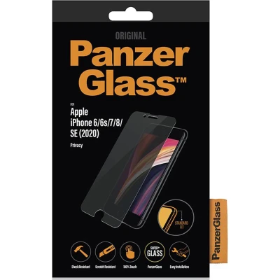 Afbeelding van PanzerGlass Gehard Glas Privacy Screenprotector Apple iPhone 6/6S/7/8/SE 2020/SE 2022