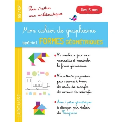 Image de Mon cahier de graphisme spécial formes géométriques