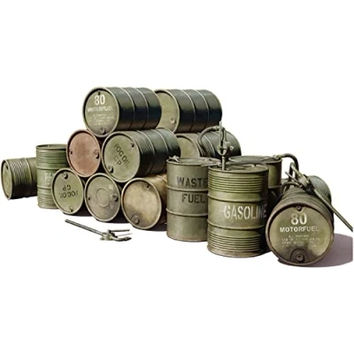 Afbeelding van 1:48 MiniArt 49001 U.S. Fuel Drums 55 Gals. Set Plastic Modelbouwpakket